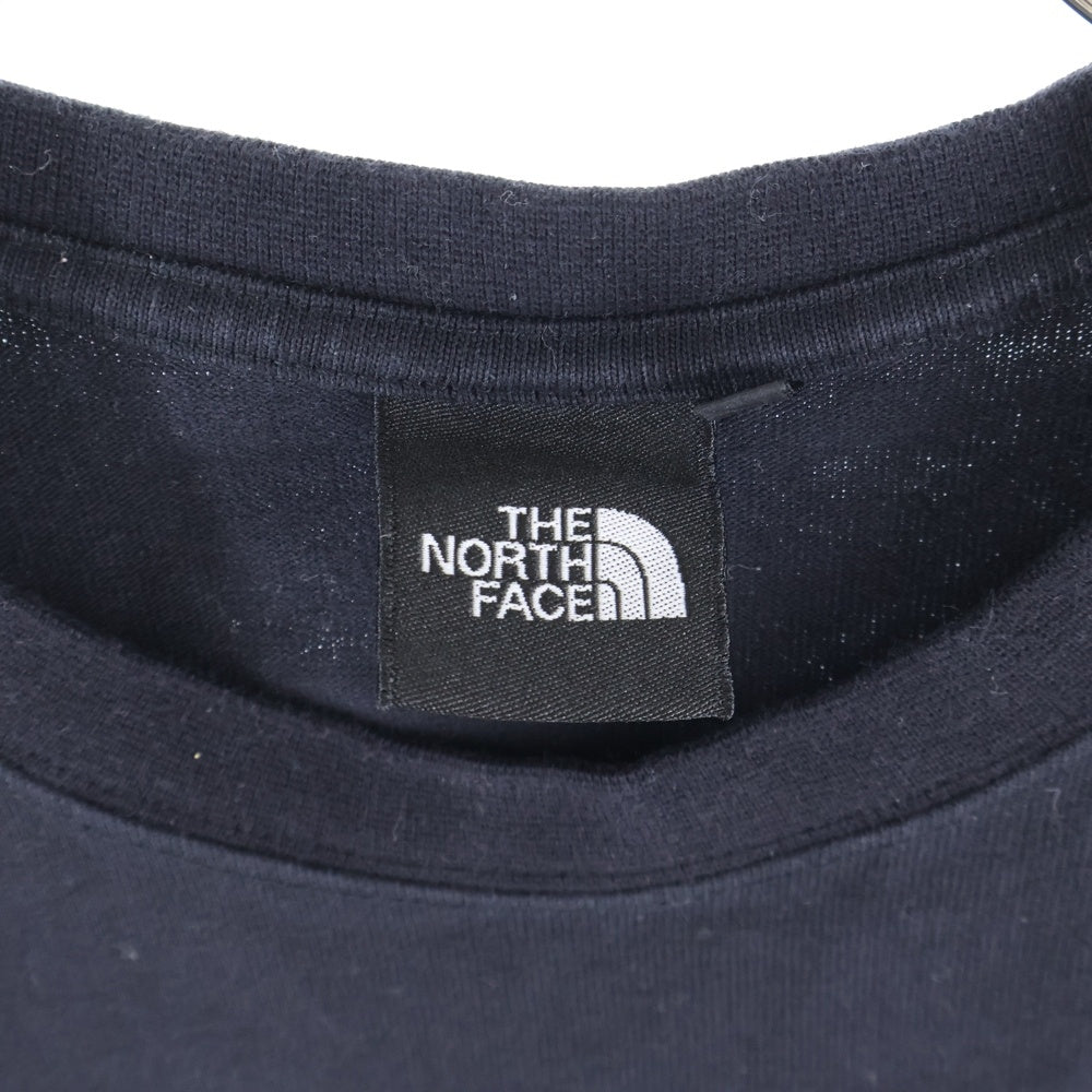 THE NORTH FACE(ザノースフェイス) ロゴプリント 半袖Tシャツ カットソー ブラック NT81930