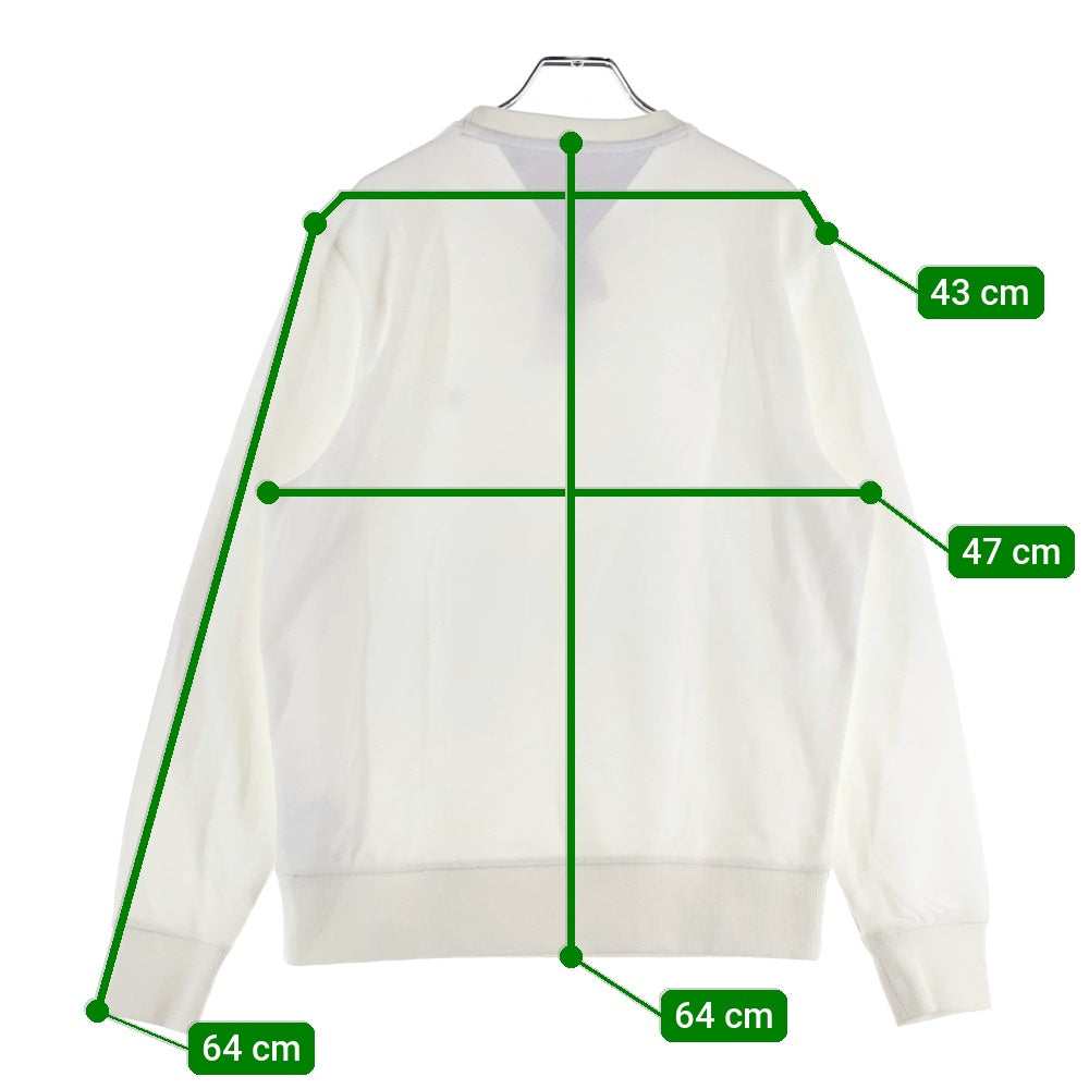 TOMMY HILFIGER(トミーヒルフィガー) ミニロゴ エンブロイダリー クルーネック スウェット ホワイト 78J2763