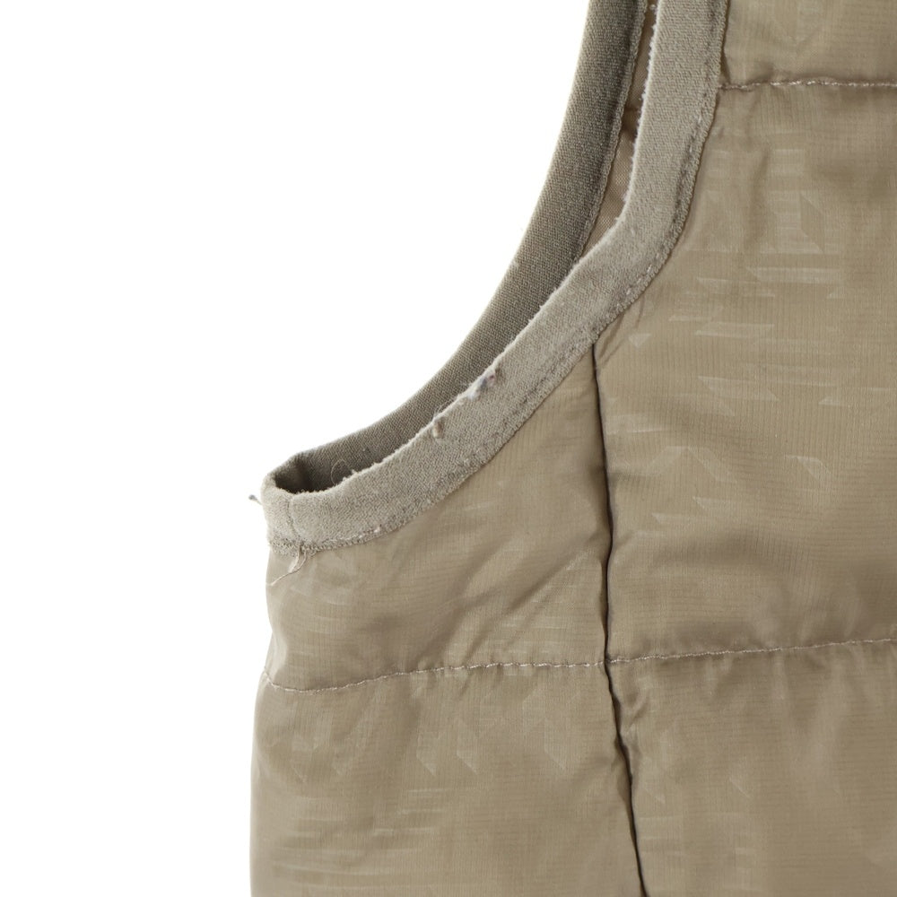 BEAMS HEART(ビームス ハート) ジップアップ フーデットダウンベスト ベージュ レディース 43-06-0030-441