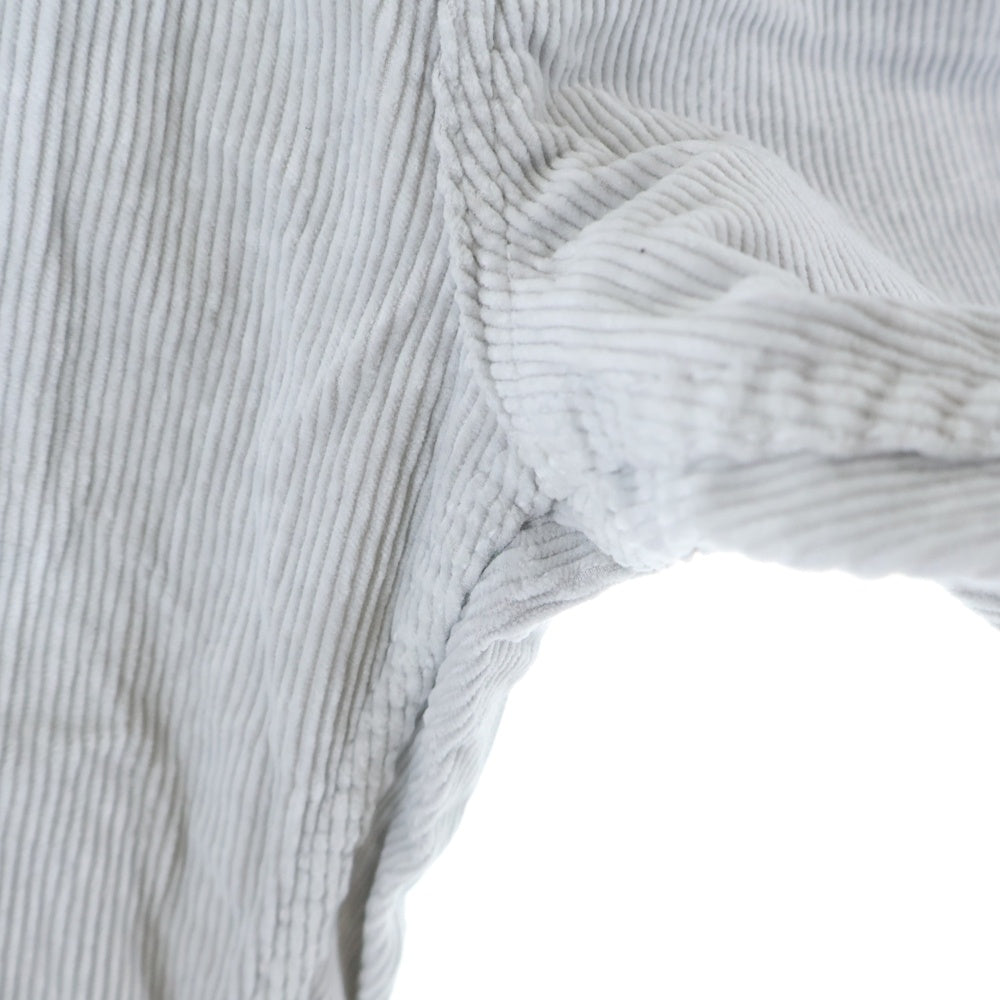 TOMMY HILFIGER(トミーヒルフィガー) ジップフライ コーデュロイ ロングストレートパンツ レディース ホワイト M110320001