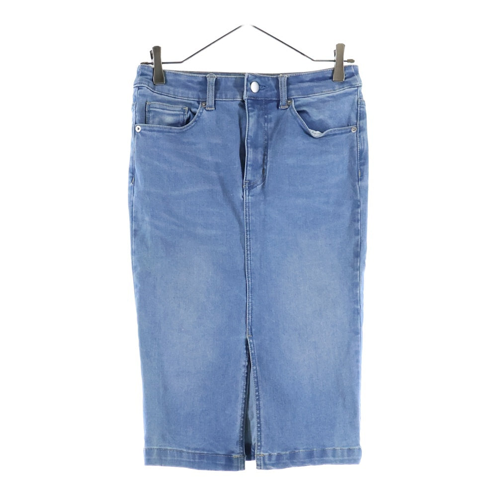 nano universe(ナノユニバース) ジップフライ デニムスカート レディース インディゴ BM91SKT002KN