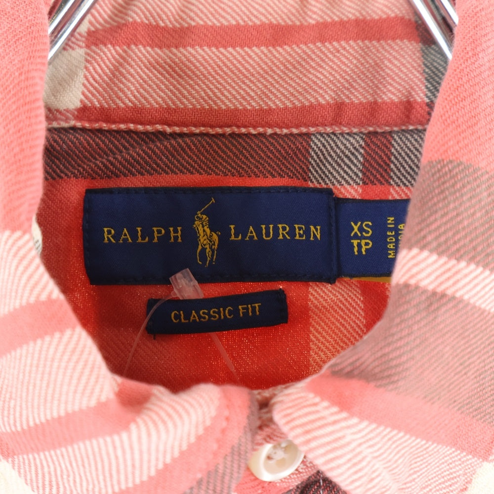 Polo GOLF Ralph Lauren(ポロゴルフラルフローレン) ロゴエンブロイダリー ボタンダウン チェックシャツ レディース マルチカラー