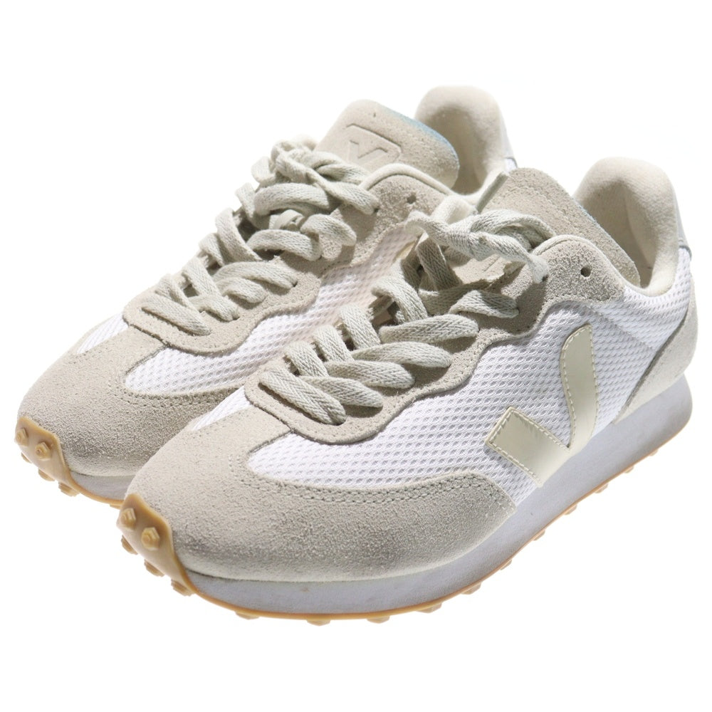 VEJA(ヴェジャ) RIO BRANCO ALVEOMESH リオ ブランコ アルヴェオメッシュ ローカットスニーカー レディース US6/23cm ホワイト/ベージュ RB012382A