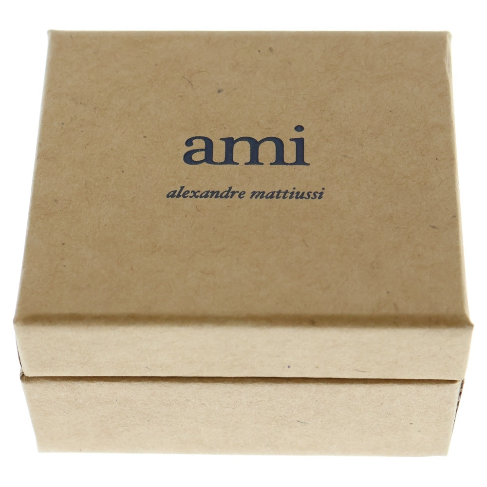 AMI Alexandre Mattiussi(アミアレクサンドルマテュッシ) ロゴ アンカー チェーン ブレスレット シルバー UJW917 361