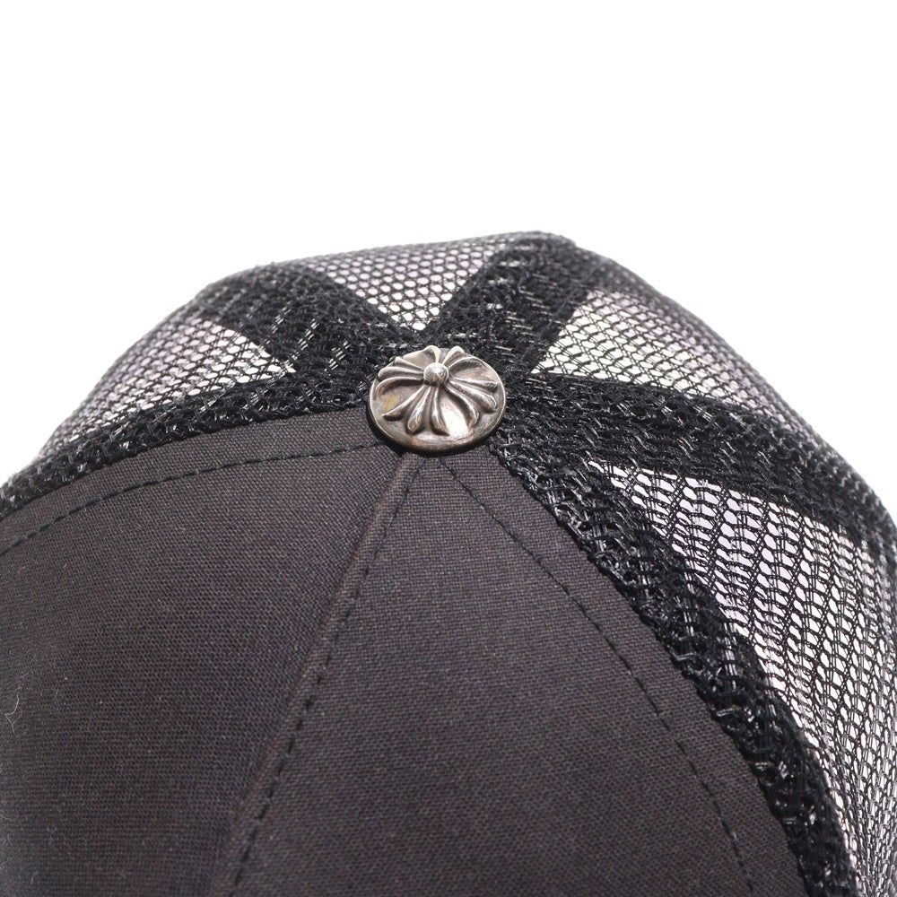 CHROME HEARTS(クロムハーツ) CH PATCH TRUCKER MESHCAP CHパッチ トラッカー メッシュキャップ 帽子 ブラック
