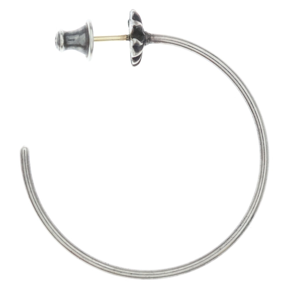 CHROME HEARTS(クロムハーツ) HOOP CH PLS CHプラス フープ ピアス シルバー BCA099