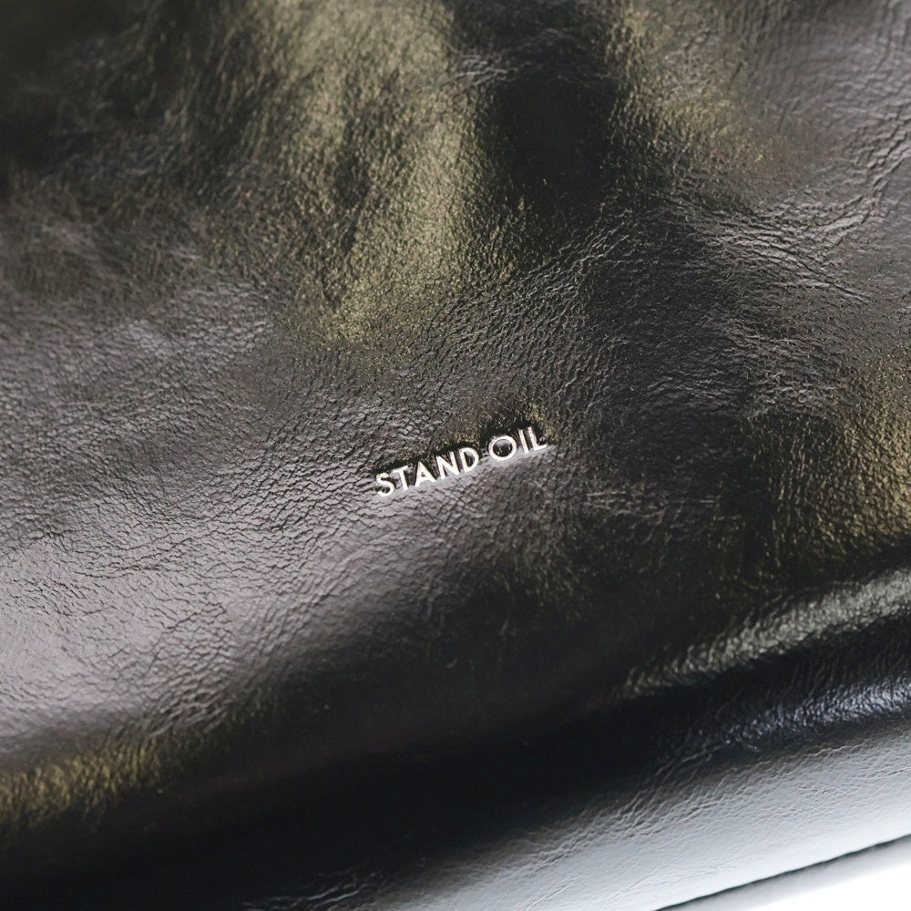 NO BRAND(ノーブランド) STAND OIL/スタンドオイル ショルダー ハンドバッグ レディース ブラック