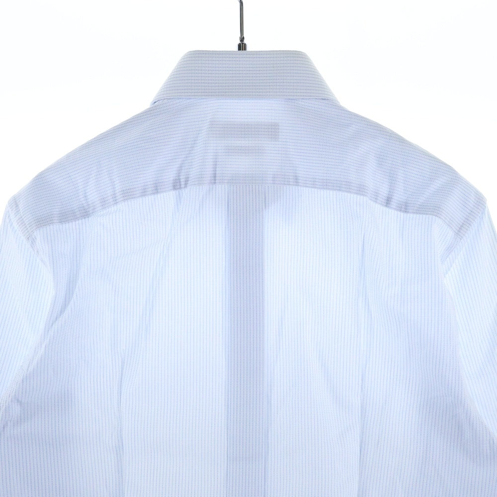 DOLCE & GABBANA(ドルチェアンドガッバーナ) GOLDライン ストライプ柄 長袖ドレスシャツ ブルー G5CX5T FR5XN