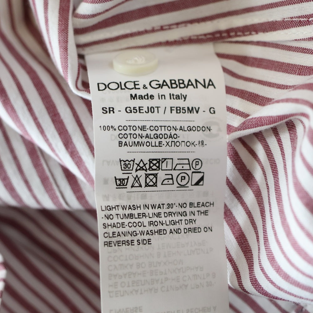 DOLCE & GABBANA(ドルチェアンドガッバーナ) GOLDライン ストライプ柄