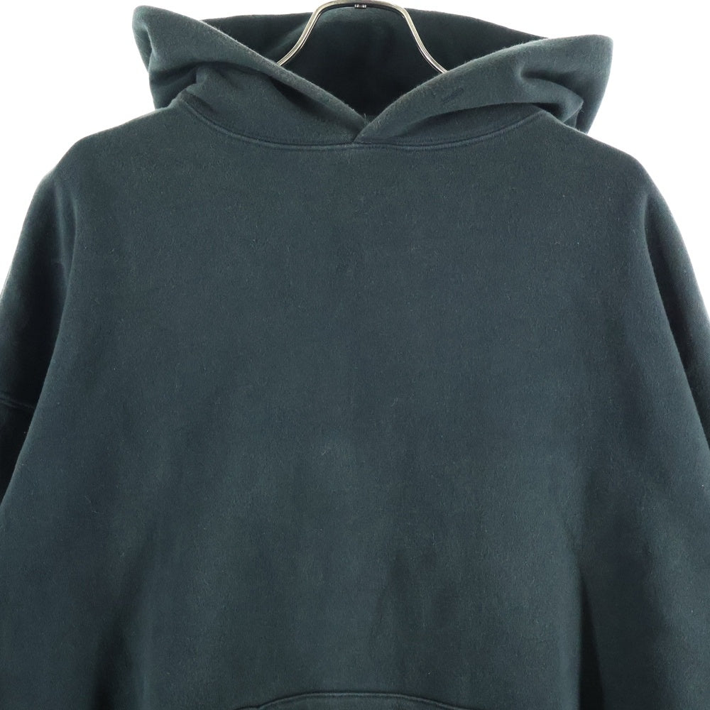 ESSENTIALS FEAR OF GOD(エッセンシャル フィアオブゴッド) バックロゴデザイン カンガルーポケット フーデッド スウェット パーカー ブラック