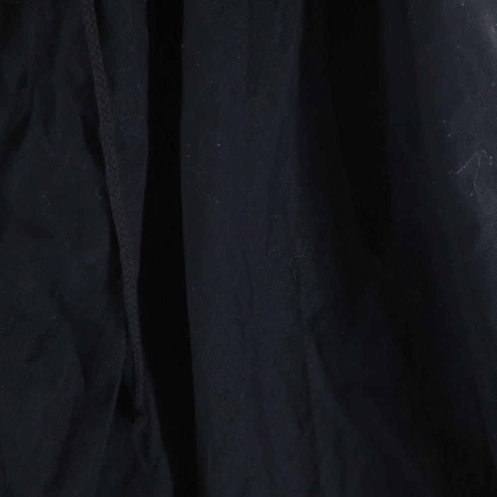 s'yte(サイト) コットンバルーンサルエルパンツ ブラック UY-P10-002