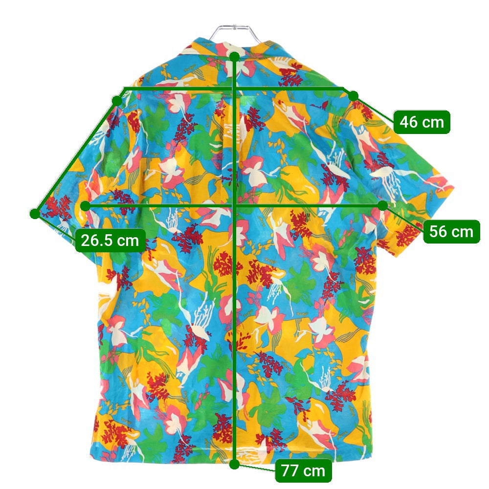FAT(エフエーティー) 06SS 総柄 半袖開襟アロハシャツ マルチカラー F/06-SS/SH-06
