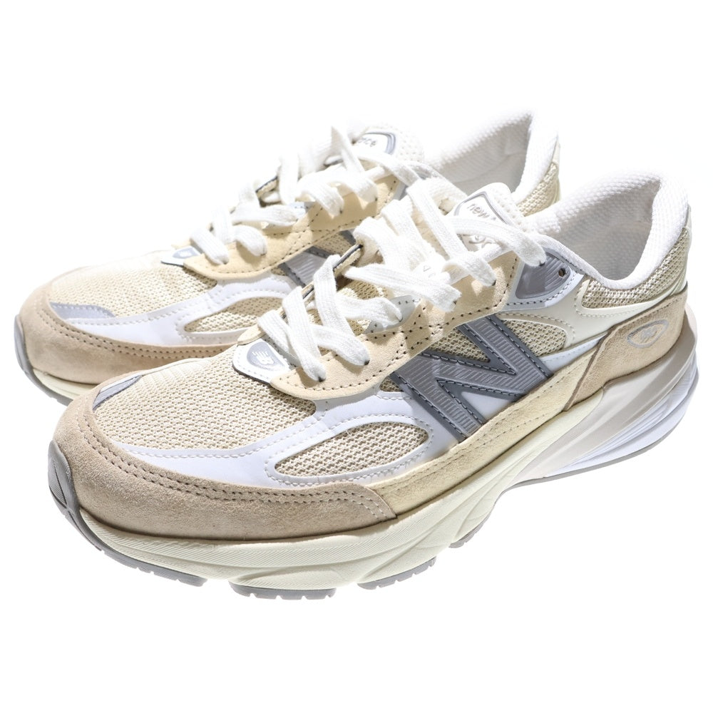 New Balance(ニューバランス) M990SS6 スエード 切替 メッシュ ローカットスニーカー アイボリー US8.5/26.5cm