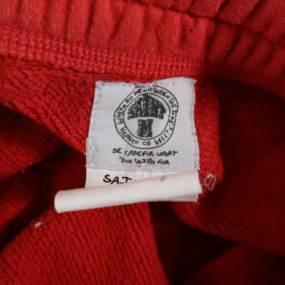 SAINT MICHAEL(セントマイケル) 21SS LOGO SWEAT SHORTS ロゴ スウェットショーツ ハーフパンツ レッド SM-S21-0001-038