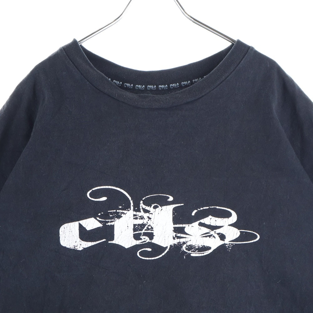 cvtvlist(カタリスト) CTLS ヘビーウェイト 両面プリント クルーネック 半袖Tシャツ カットソー ブラック 2101090307