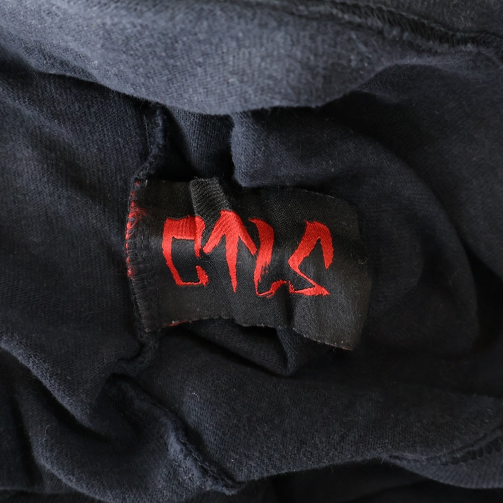 cvtvlist(カタリスト) CTLS ヘビーウェイト 両面プリント クルーネック 半袖Tシャツ カットソー ブラック 2101090307
