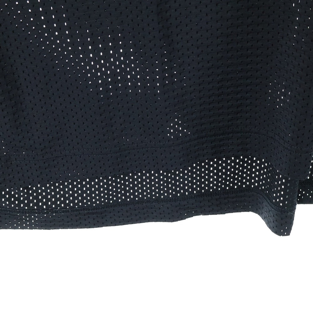 READY MADE(レディメイド) GAME SHIRT メッシュゲームシャツ 半袖Tシャツ カットソー ブラック RE-CO-BK-00-00-232