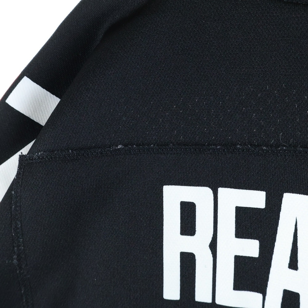 READY MADE(レディメイド) GAME SHIRT メッシュゲームシャツ 半袖Tシャツ カットソー ブラック RE-CO-BK-00-00-232