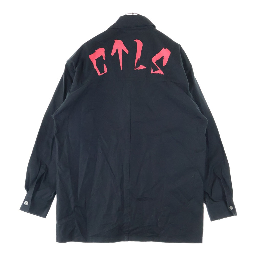 cvtvlist(カタリスト) FOREVER YOUNG ラバーパッチ コットンジャケット ブラック 2201010201