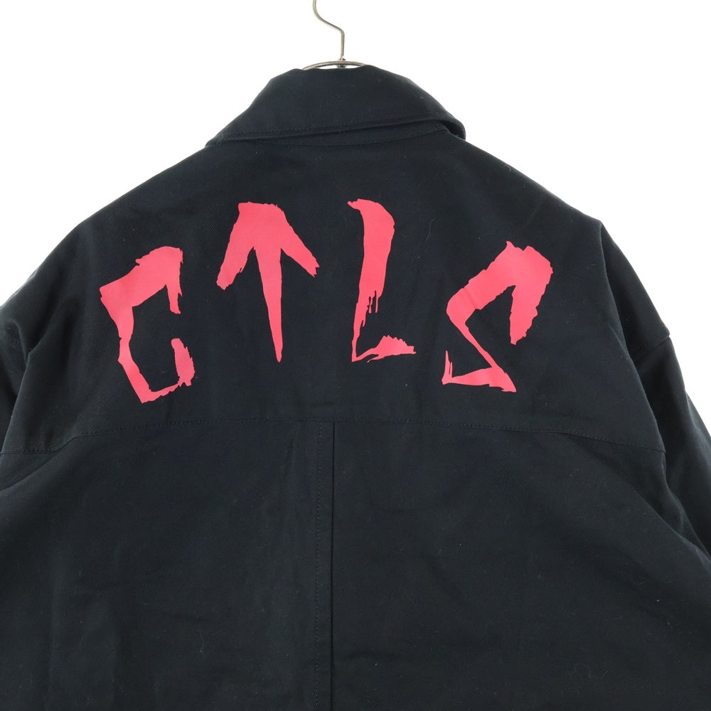 cvtvlist(カタリスト) FOREVER YOUNG ラバーパッチ コットンジャケット ブラック 2201010201