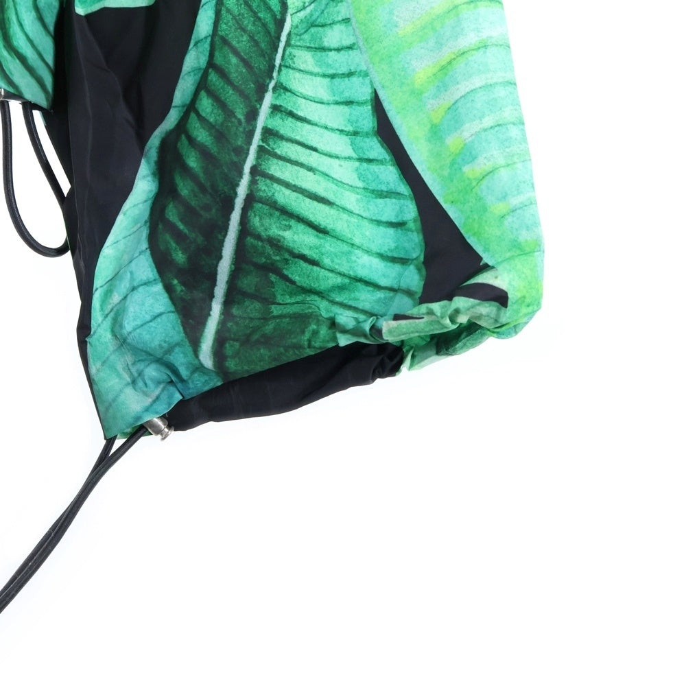 AMIRI(アミリ) BANANA LEAF HOODED JACKET バナナリーフプリント フーデッドジャケット グリーン/ブラック