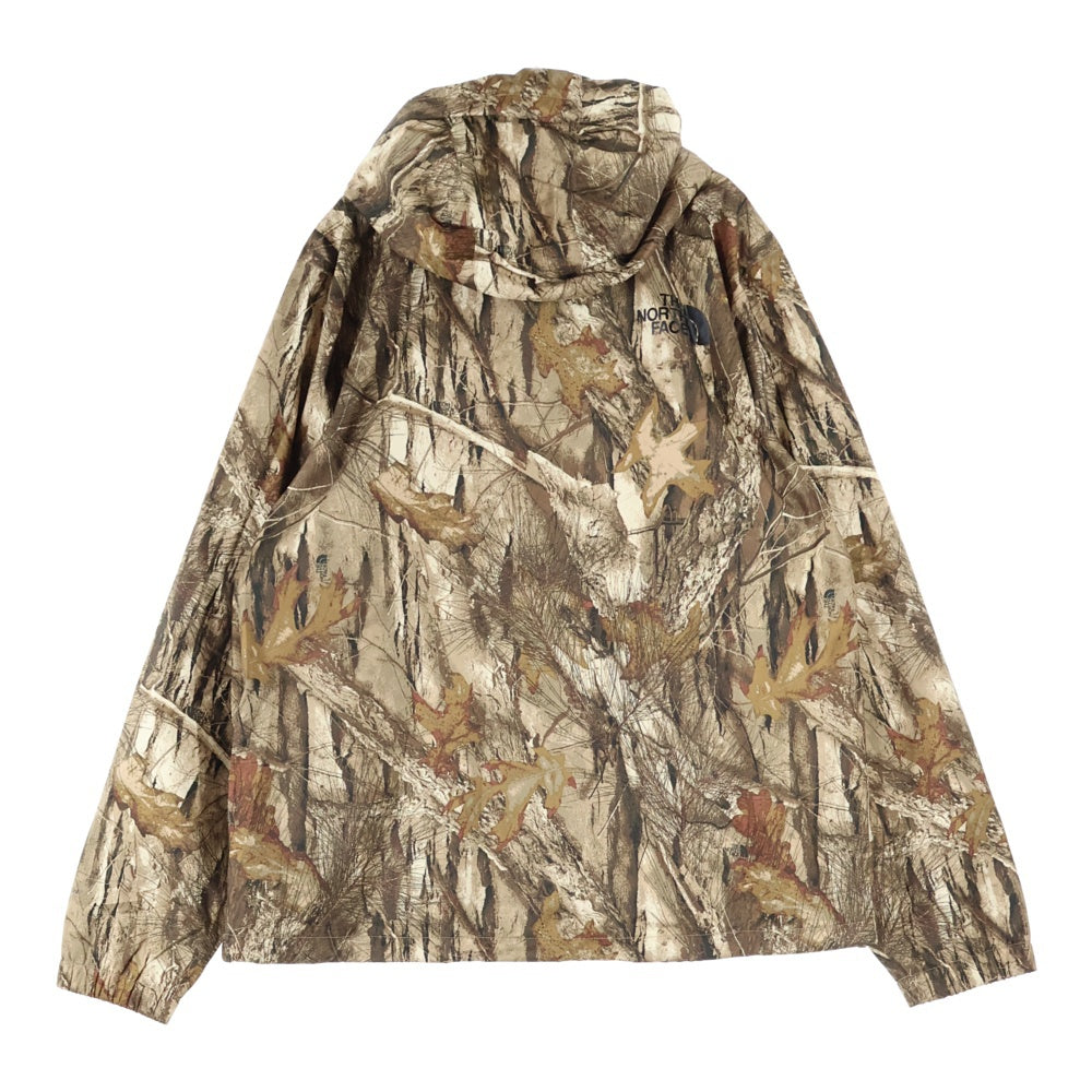 THE NORTH FACE(ザノースフェイス) NOVELTY RAIN SHELL JACKET リアルツリーカモ ノベルティ レイン シェルジャケット ブラウン NF0A52ZX