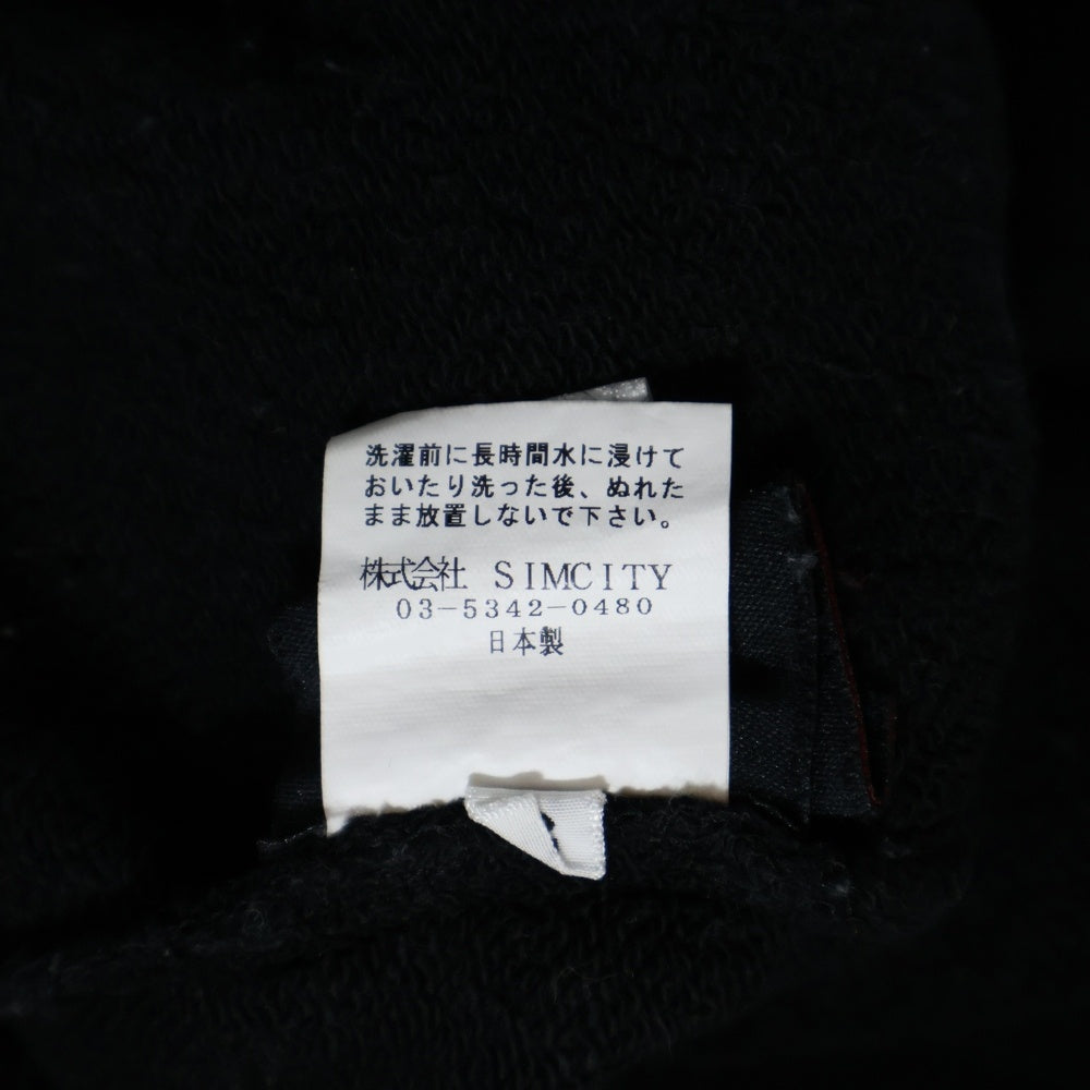 cvtvlist(カタリスト) CTLS SHORT ロゴ刺繍 ダメージポケット スウェットショーツ ハーフパンツ ブラック/レッド