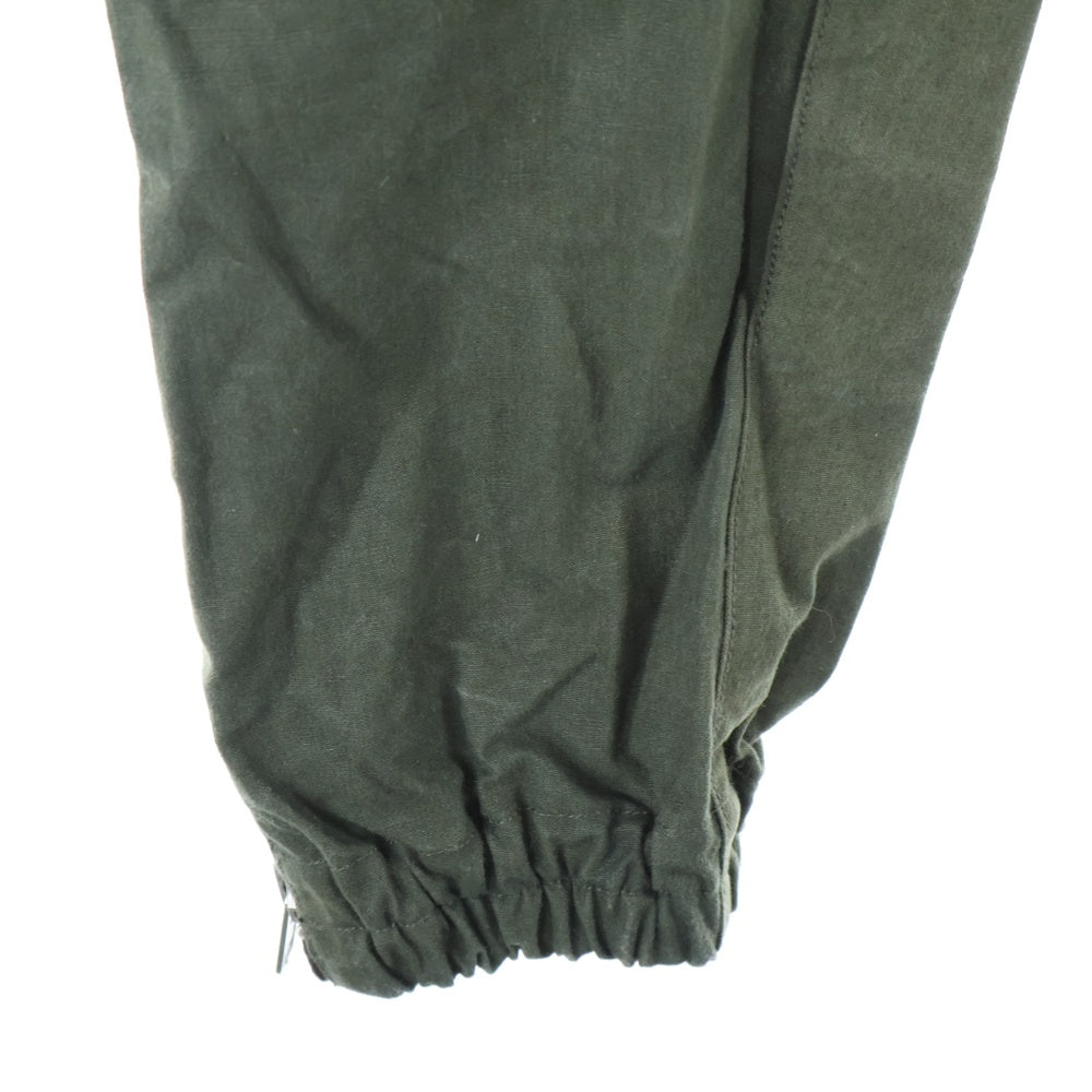 cvtvlist(カタリスト) 21AW ローラーコースターベルト サイドジップ カーゴ ジョガーパンツ カーキ 21FW0402T