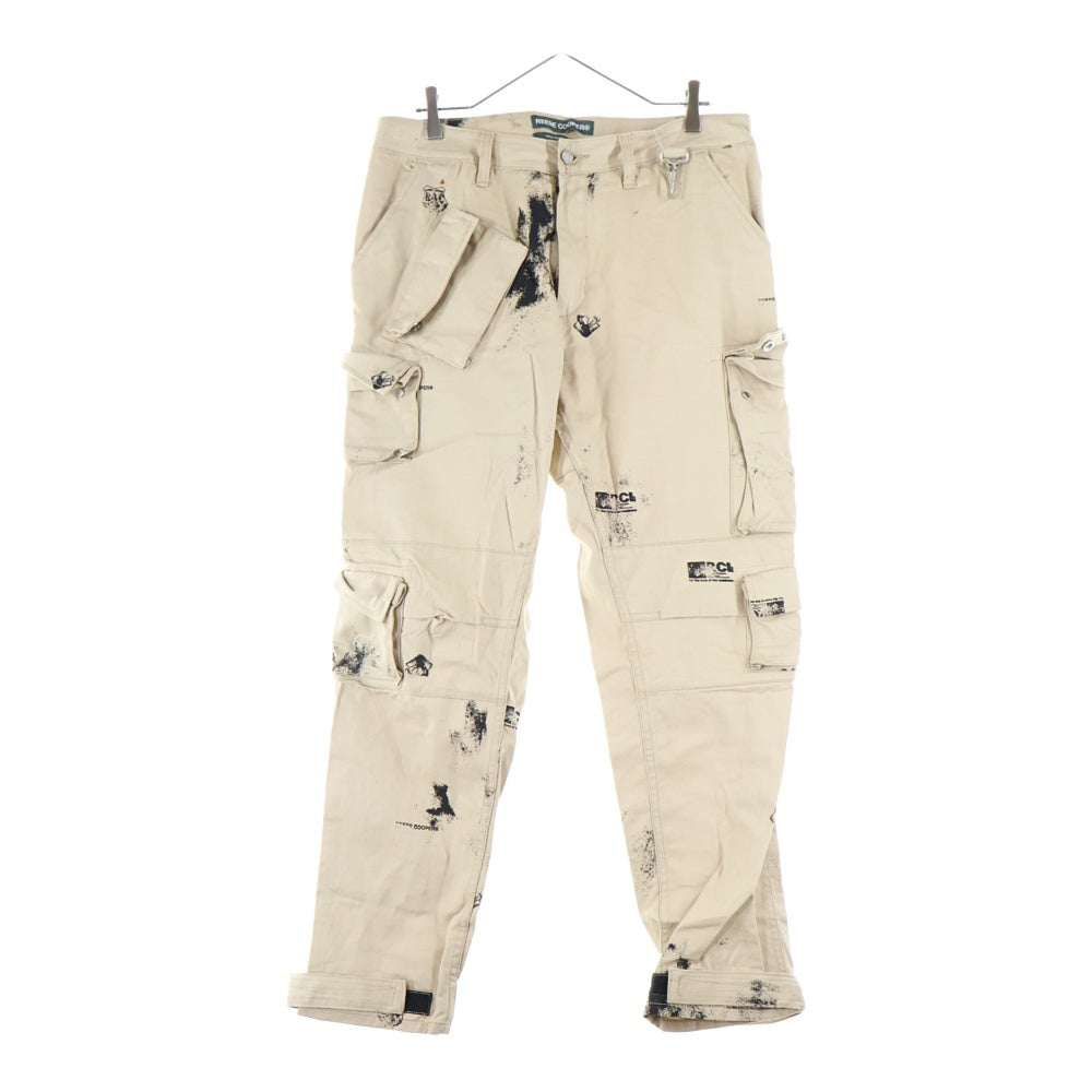 NO BRAND(ノーブランド) REESE COOPER リースクーパー COTTON CANVAS CARGO PANTS USA製 コットンキャンバス カーゴパンツ ブラウン