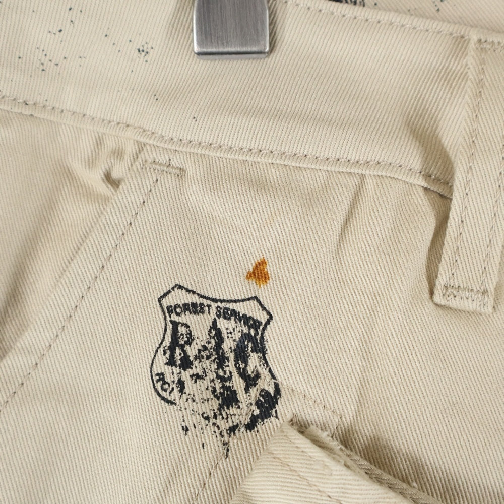 NO BRAND(ノーブランド) REESE COOPER リースクーパー COTTON CANVAS CARGO PANTS USA製 コットンキャンバス カーゴパンツ ブラウン