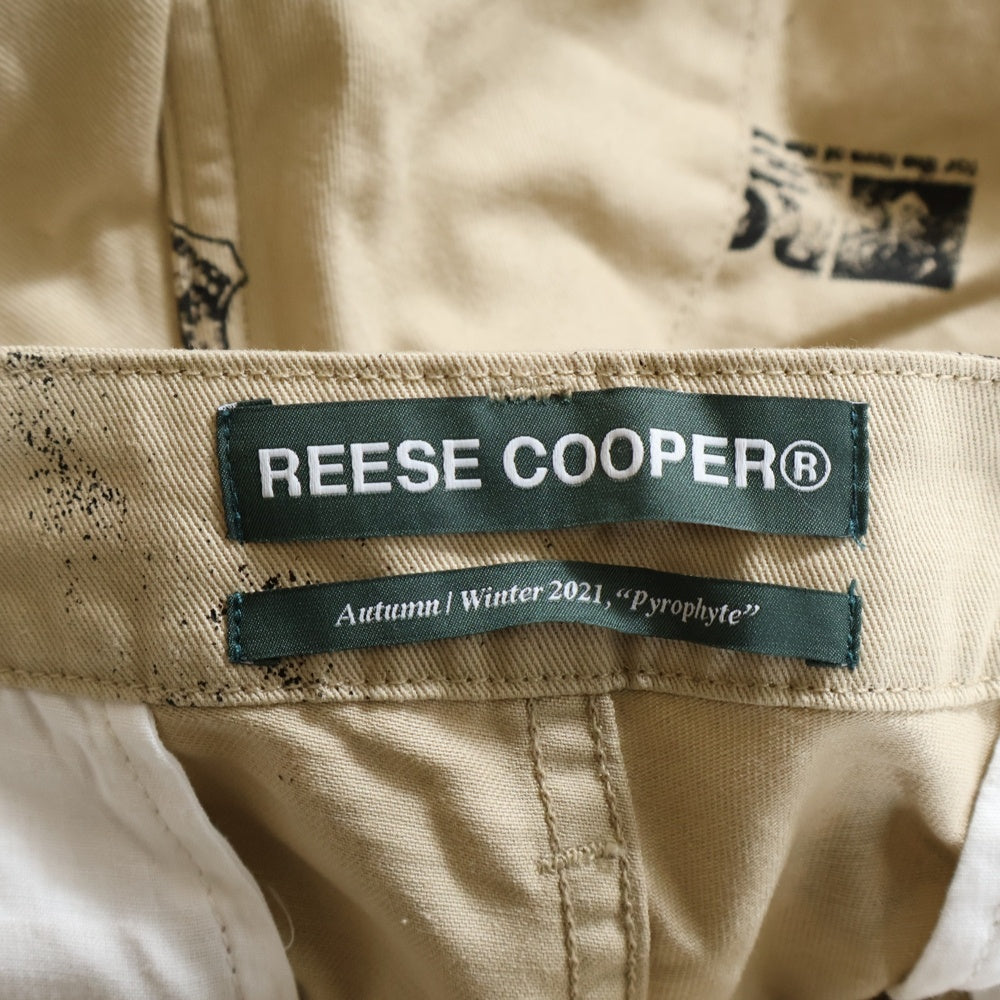 NO BRAND(ノーブランド) REESE COOPER リースクーパー COTTON CANVAS CARGO PANTS USA製 コットンキャンバス カーゴパンツ ブラウン