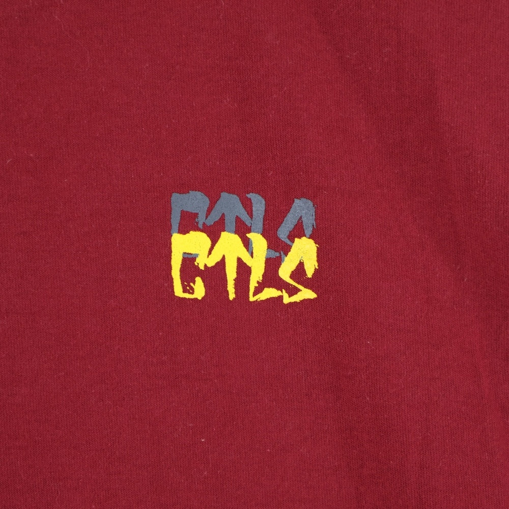 cvtvlist(カタリスト) ×PRO CLUB CTLS プロクラブ 両面プリント クルーネック 半袖Tシャツ カットソー レッド