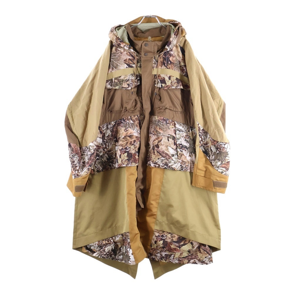 White Mountaineering(ホワイトマウンテニアリング) 20AW GORE-TEX INFINIUM FALLEN LEAVES PRINTED DOUBLE LAYER COAT インフィニウム フォールンリーブス プリンテッド レイヤーコート WM2073216