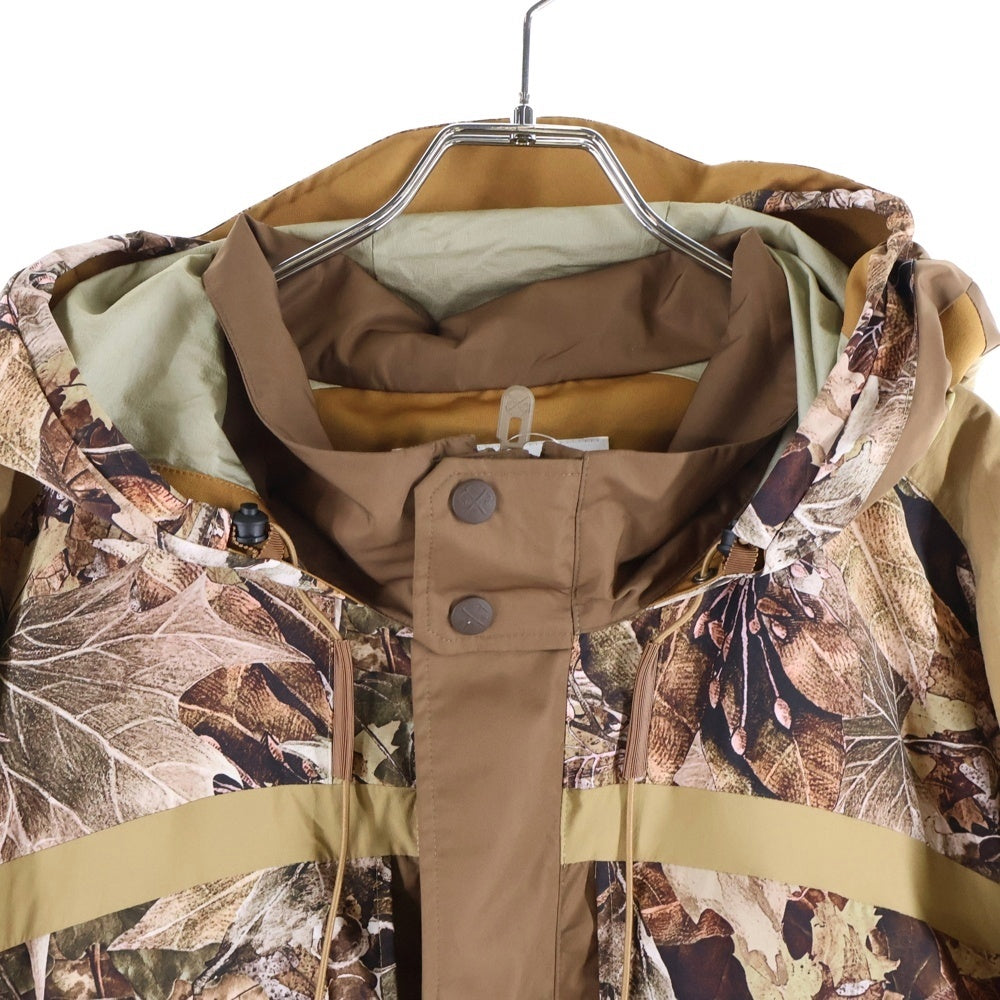 White Mountaineering(ホワイトマウンテニアリング) 20AW GORE-TEX INFINIUM FALLEN LEAVES PRINTED DOUBLE LAYER COAT インフィニウム フォールンリーブス プリンテッド レイヤーコート WM2073216