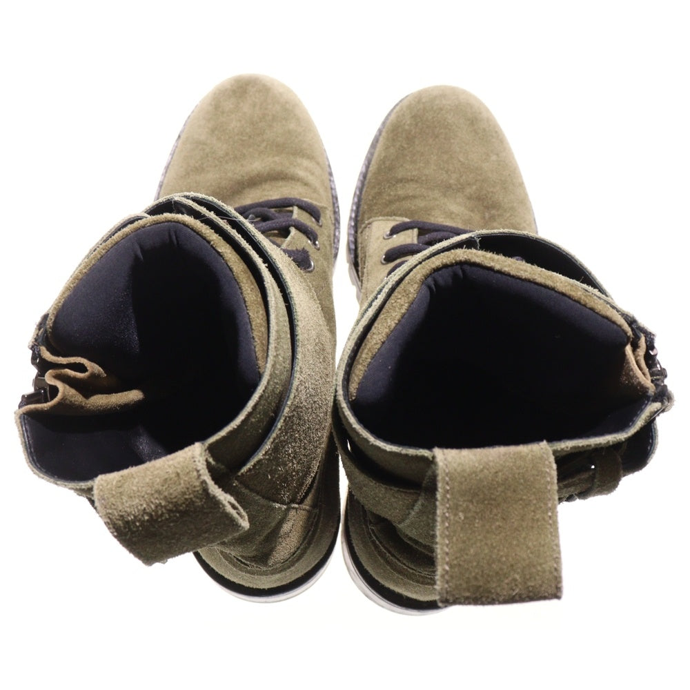 BALMAIN(バルマン) PHIL RANGER BOOT スエード フィル レンジャーブーツ グリーン