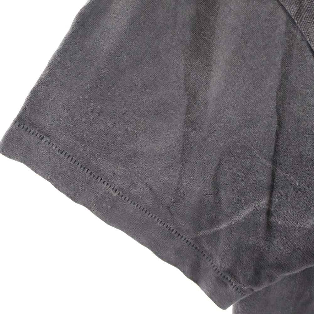 SAINT MICHAEL(セントマイケル) 21AW JESUS BLOCK T-SHIRT ジーザス ブロック 両面プリント クルーネック 半袖Tシャツ カットソー ブラウン SM-A21-0000-001