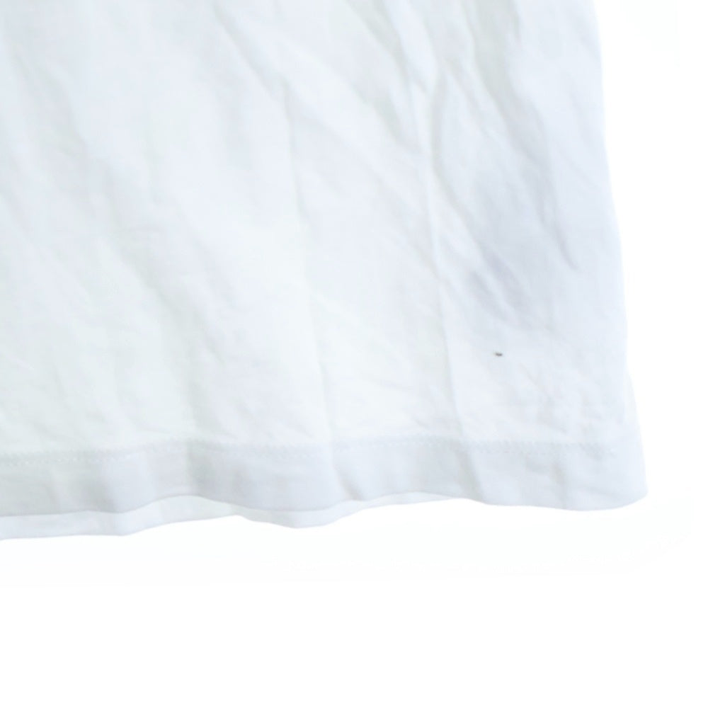 RAF SIMONS(ラフシモンズ) 22SS SOLEMN-X 両面プリント オーバーサイズ クルーネック 半袖Tシャツ カットソー ホワイト 221-M130