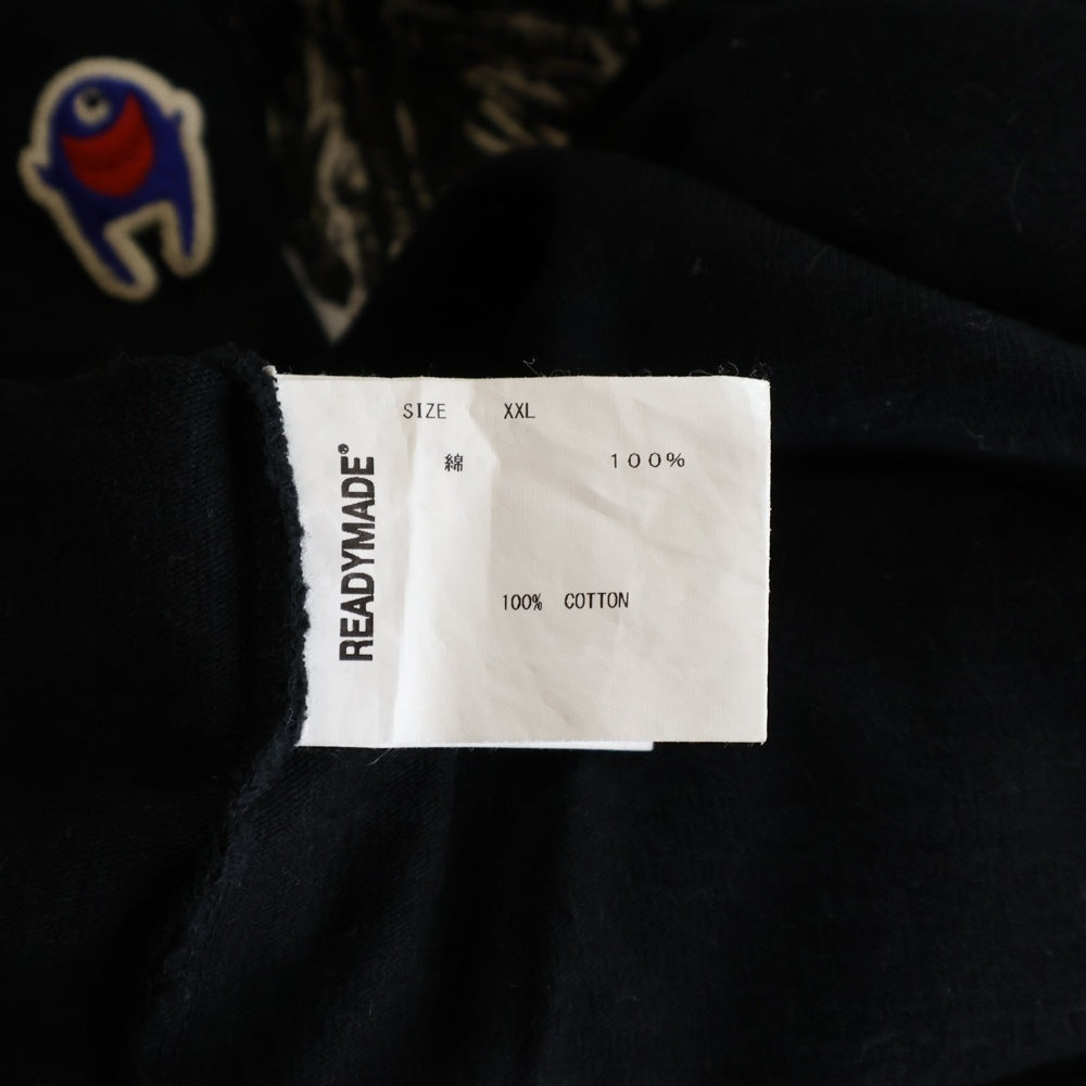 READY MADE(レディメイド) MONALISA T-SHIRT モナリザプリント クルー