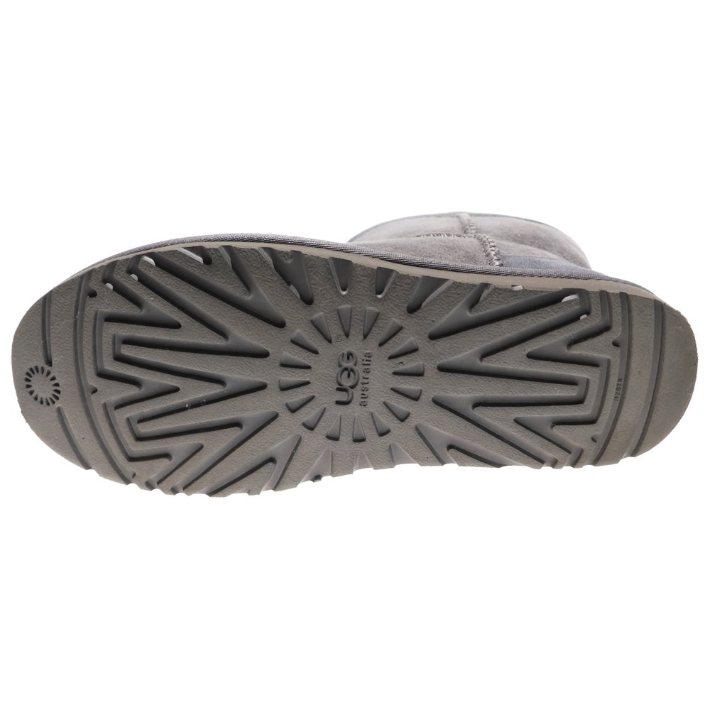 UGG(アグ) CLASSIC MINI クラシック ミニ ムートンブーツ レディース グレー US8/25cm 5854