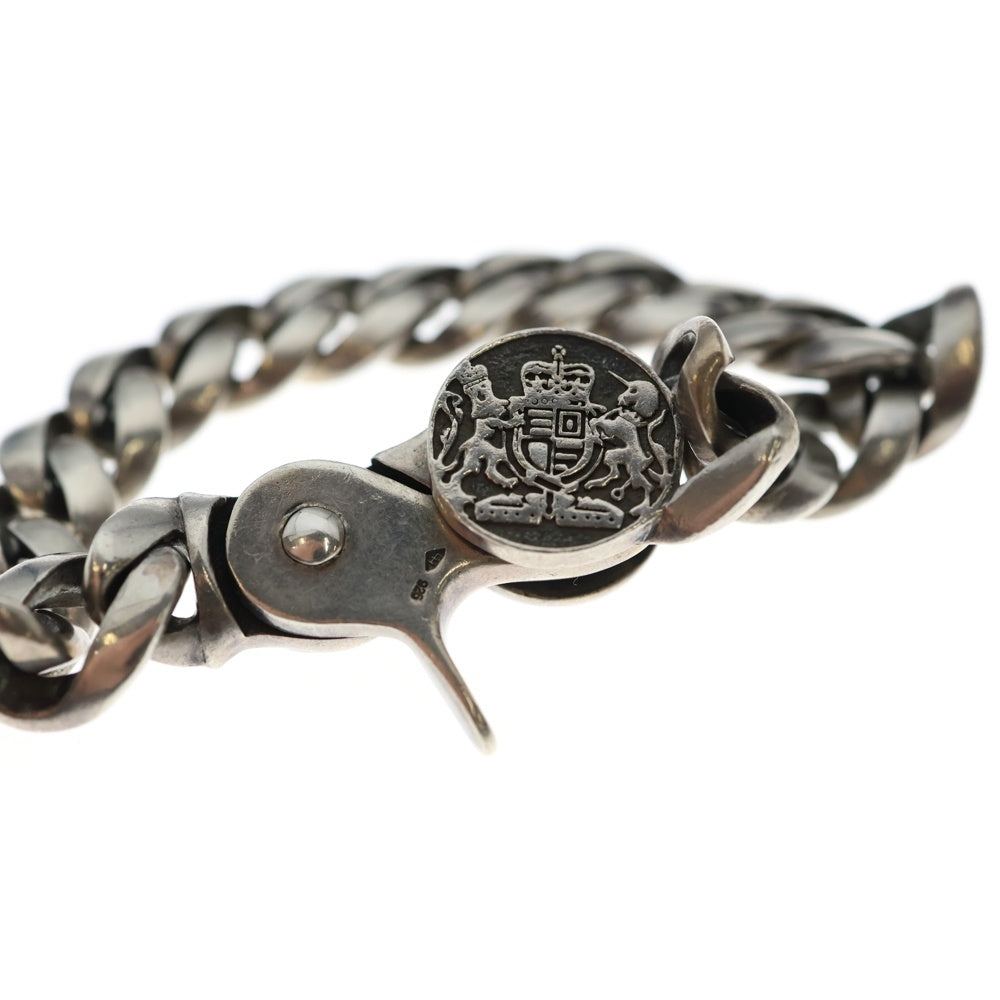 LION HEART(ライオンハート) クリップ コマンダーブレスレット シルバー 01BR0101SV