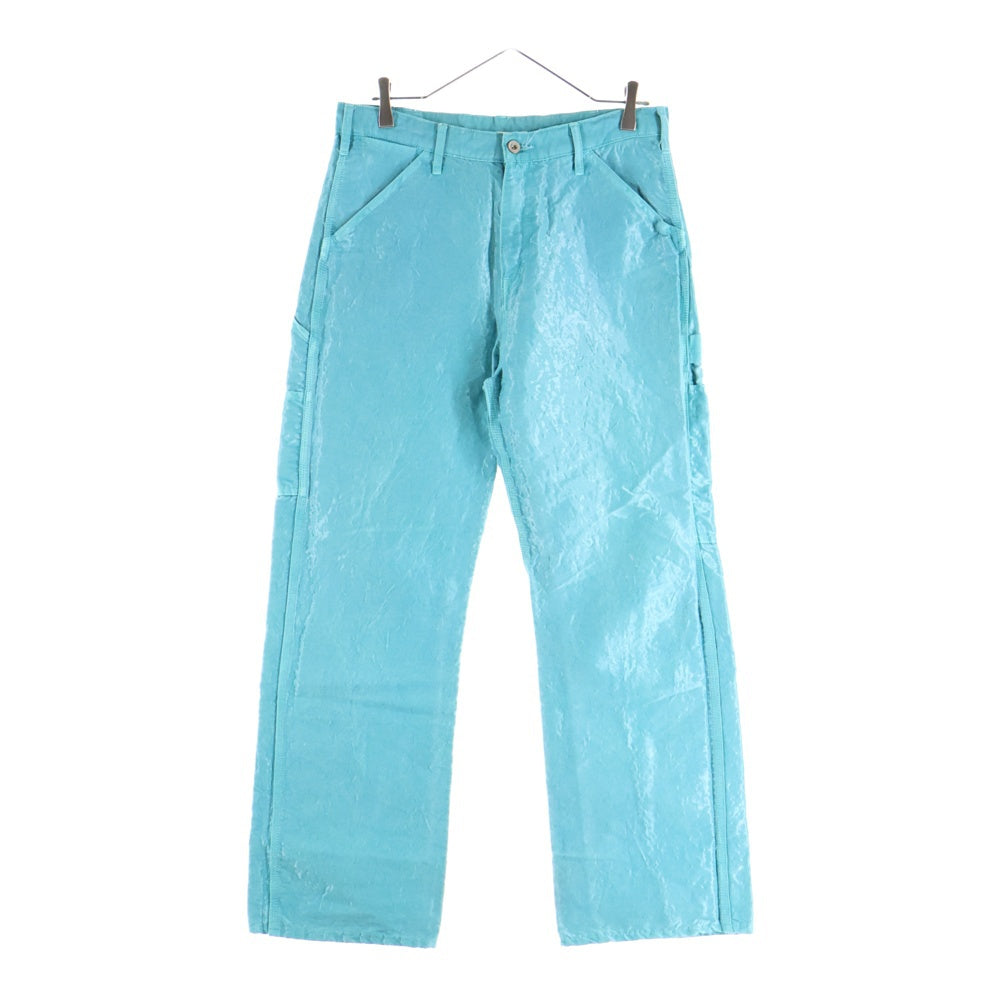 doublet(ダブレット) 23SS PIGMENT DYEING PANTS ピグメントダイイング パンツ ブルー 23SS12PT222