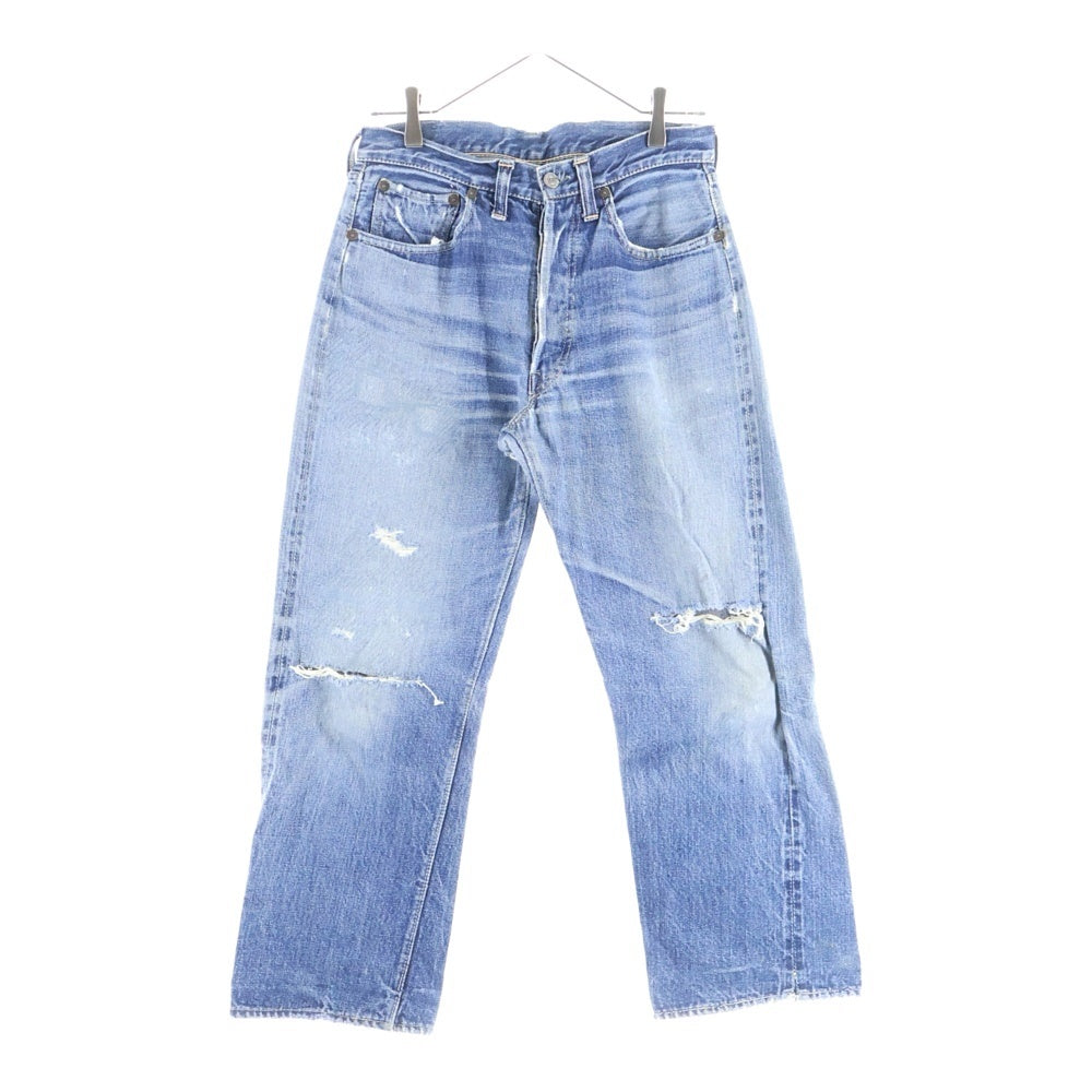 Levi's(リーバイス) 50S VINTAGE 501XX 53model 53モデル ビッグE 両面タブ ボタン裏無 隠しリベット センターセットループ ボタンフライ デニムパンツ インディゴ