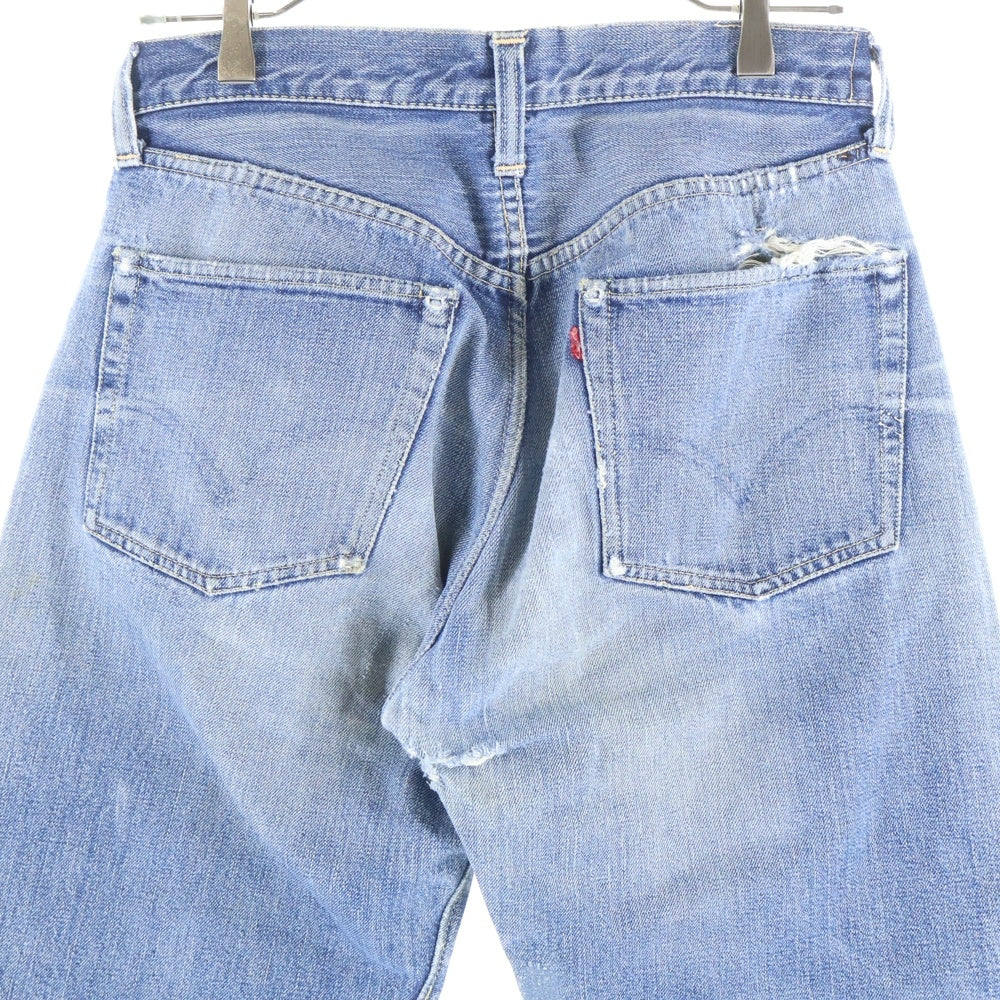 Levi's(リーバイス) 50S VINTAGE 501XX 53model 53モデル ビッグE 両面タブ ボタン裏無 隠しリベット センターセットループ ボタンフライ デニムパンツ インディゴ