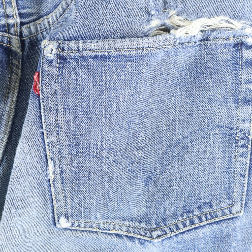 Levi's(リーバイス) 50S VINTAGE 501XX 53model 53モデル ビッグE 両面タブ ボタン裏無 隠しリベット センターセットループ ボタンフライ デニムパンツ インディゴ