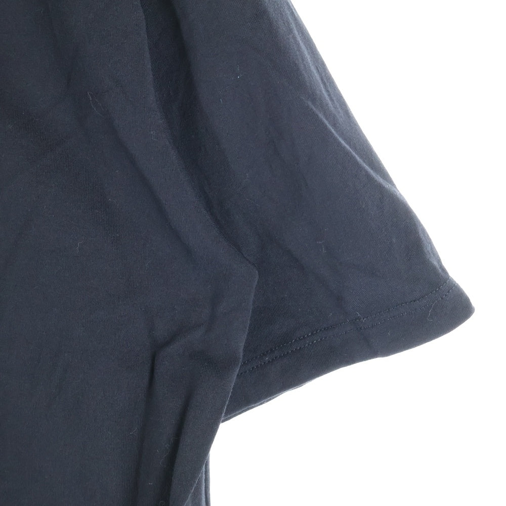 CELINE(セリーヌ) コットン フロントロゴプリント 半袖Tシャツ カットソー ブラック 2X764671Q