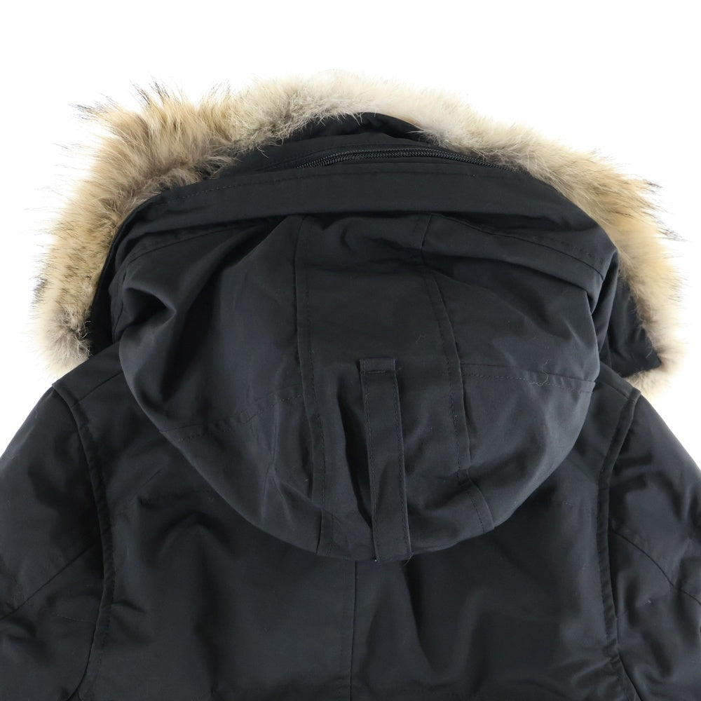 CANADA GOOSE(カナダグース) MACKENZIE PARKA マッケンジ パーカー ファーフーデッド ダウンジャケット コート レディース ブラック 2302JL