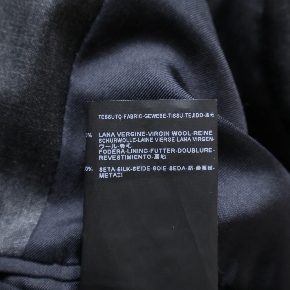 SAINT LAURENT PARIS(サンローランパリ) ウール セットアップスーツ シングルテーラードジャケット テーパードスラックスパンツ ブラック 342060 YM10S