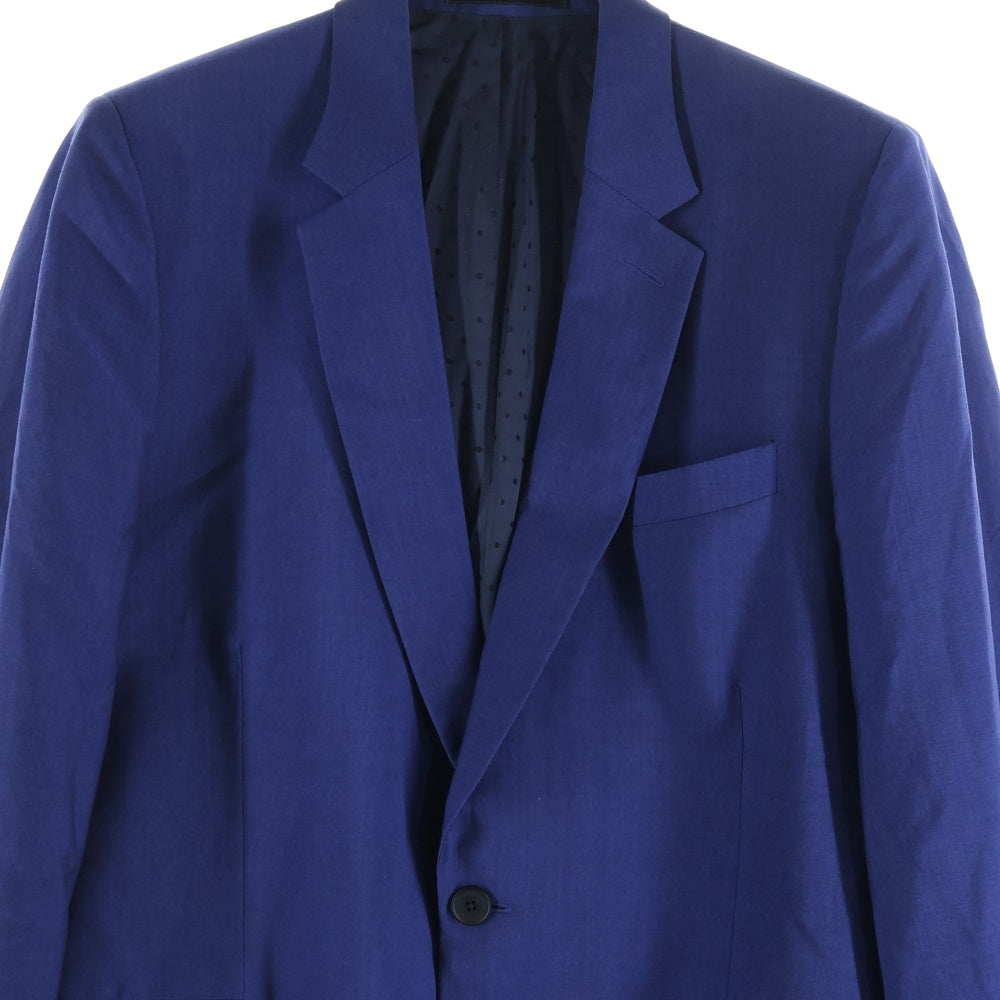 Paul Smith LONDON(ポールスミス ロンドン) ウール混 シングルテーラードジャケット ブルー 530366