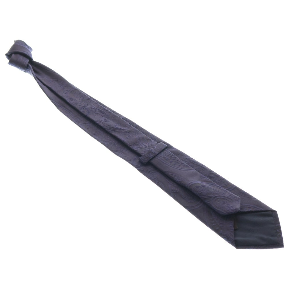 ETRO(エトロ) ペイズリー柄 シルク ネクタイ ネイビー