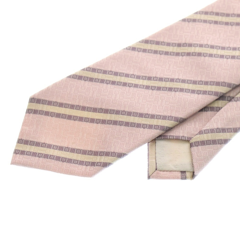 GUCCI(グッチ) 総柄 シルク ネクタイ ピンク レディース